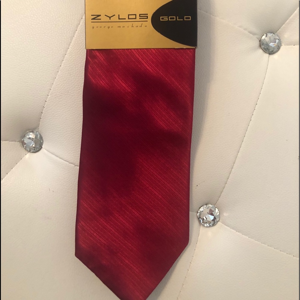 Zylos George Machado 100% Silk Necktie Tie